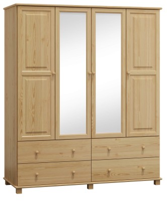 Szafa sosnowa 4D nr4 S160 sosna