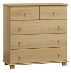 Komoda sosnowa drewniana 5s g47 sosna