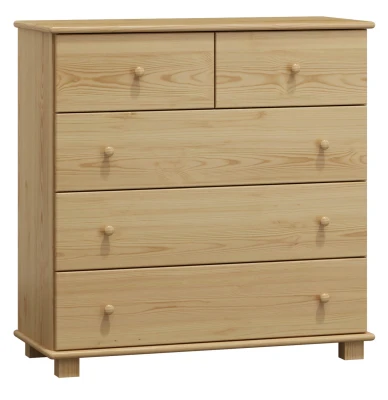 Komoda sosnowa drewniana 5s g47 sosna