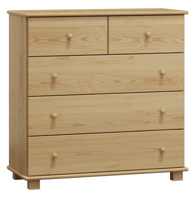 Komoda sosnowa drewniana 5s g42 sosna