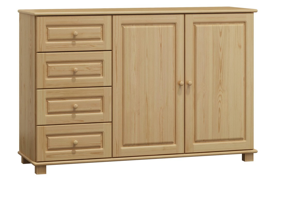 Komoda drewniana sosnowa 152 sosna
