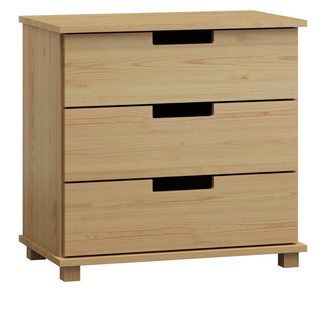 Komoda sosnowa drewniana nr2 Modern 100x80x42 sosna