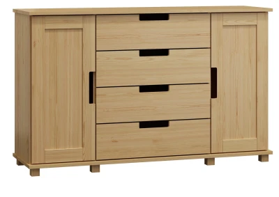Komoda sosnowa drewniana nr4 Modern 160x80x42 sosna