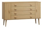Komoda sosnowa drewniana Venuci nr3 155 cm 4s