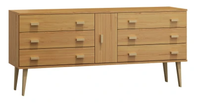 Komoda sosnowa drewniana Venuci nr4 175 cm 3s kolory