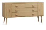 Komoda sosnowa drewniana Venuci nr3 175 cm 3s