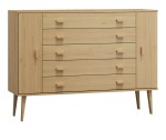 Komoda sosnowa drewniana Venuci nr3 155 cm 5s
