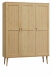 Szafa sosnowa Venuci 3D nr1 wieszak/półki 117 cm