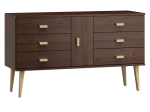 Komoda sosnowa drewniana Venuci nr4 135 cm 3s
