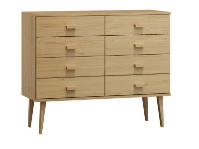 Komoda sosnowa drewniana Venuci nr2 117 cm 4s kolory