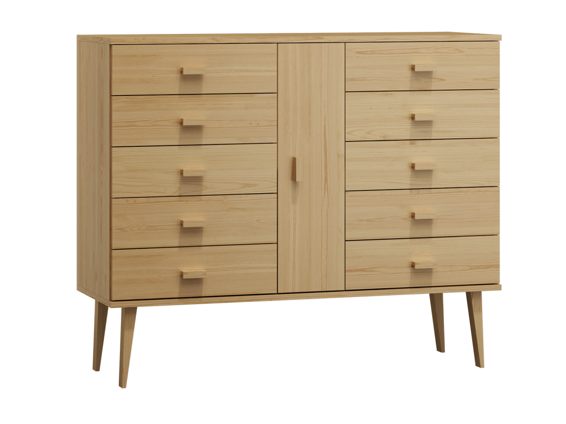 Komoda sosnowa drewniana Venuci nr4 155 cm 5s  kolory