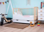 Łóżeczko dziecięce sosnowe Baby Classic 60x120 sosna