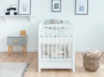 Łóżeczko dziecięce sosnowe Baby Classic 60x120 białe