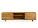 Stolik RTV dębowy Bergen 150 cm olej intense