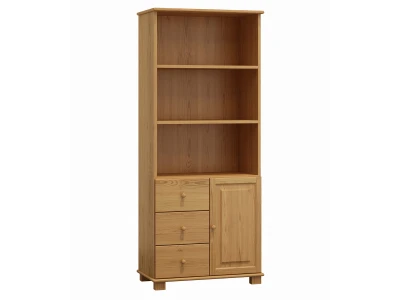 Biblioteczka sosnowa nr2 olcha