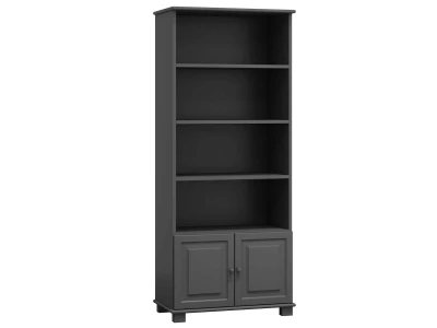 Biblioteczka sosnowa nr3 szara