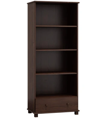 Biblioteczka drewniana nr7 orzech