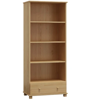 Biblioteczka drewniana nr7 sosna