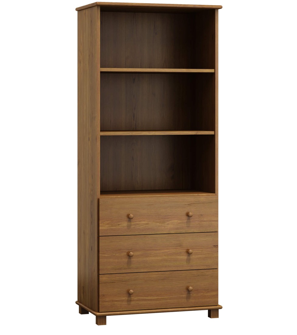 Biblioteczka drewniana nr8 dąb