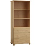 Biblioteczka drewniana nr8 sosna
