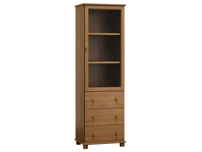 Witryna drewniana nr6 dąb
