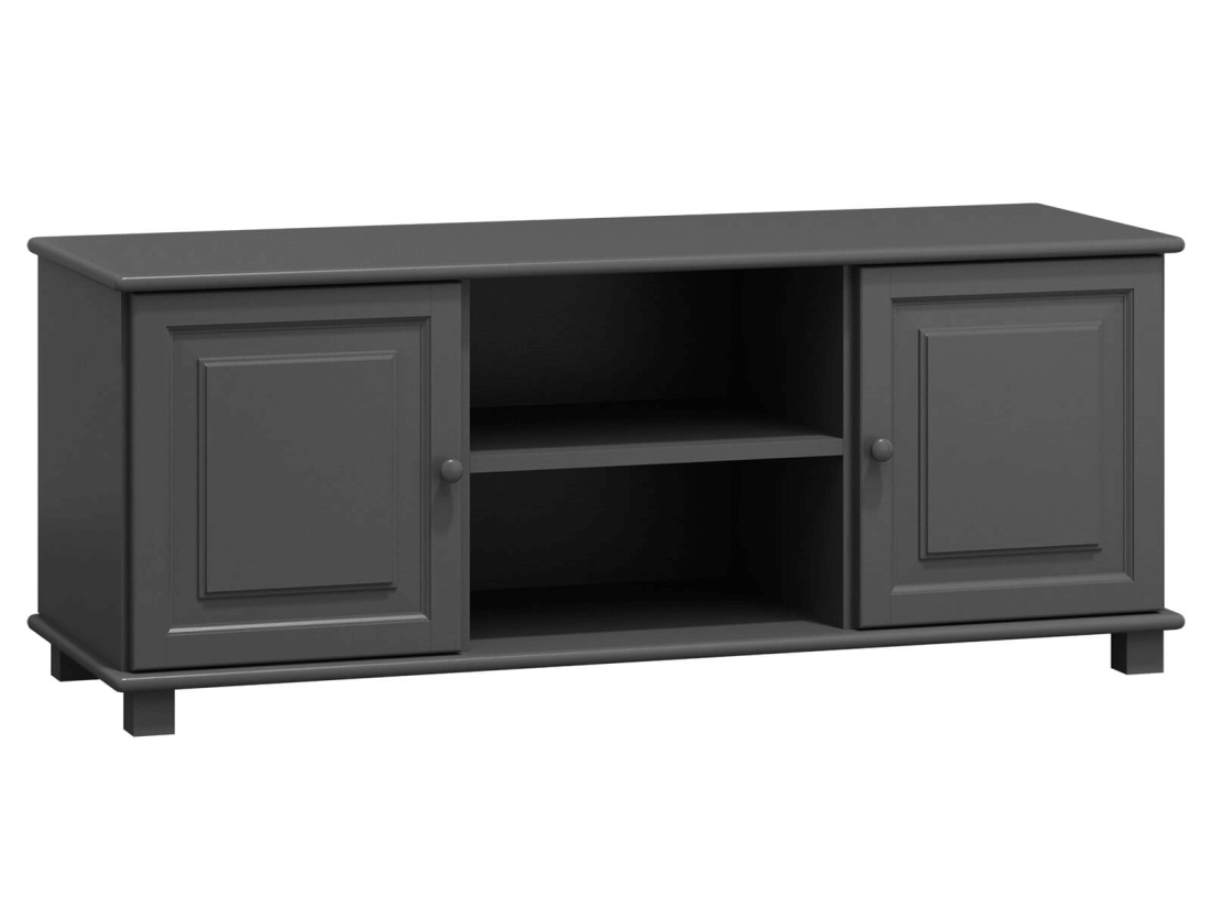 Stolik RTV sosnowy nr1 s118 szary