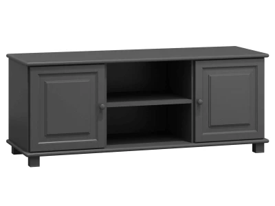 Stolik RTV sosnowy nr1 s136 szary
