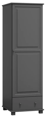 Szafa sosnowa 1D nr5 wieszak szara
