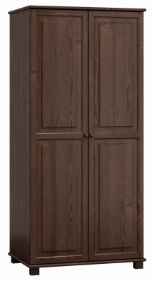 Szafa drewniana 2D nr2 wieszak S80 orzech