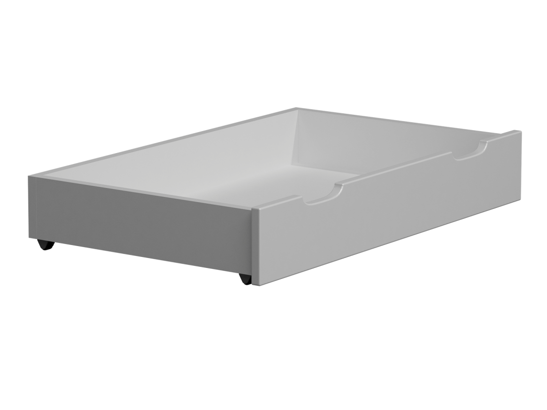 Szuflada pod łóżko sosnowa 98cm biała