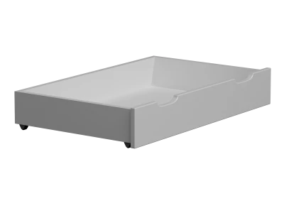 Szuflada pod łóżko sosnowa 98cm biała