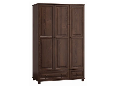 Szafa drewniana 3D nr1 S120 orzech