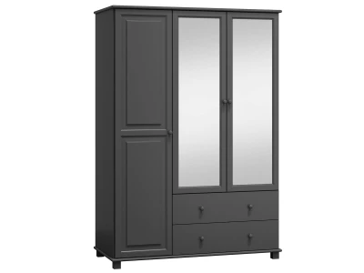 Szafa sosnowa 3D nr6 S133 szara