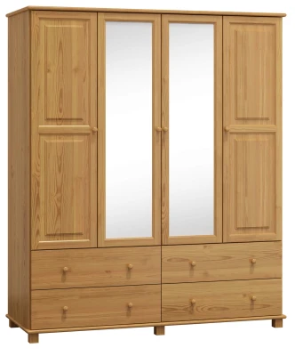 Szafa sosnowa 4D nr4 S160 olcha