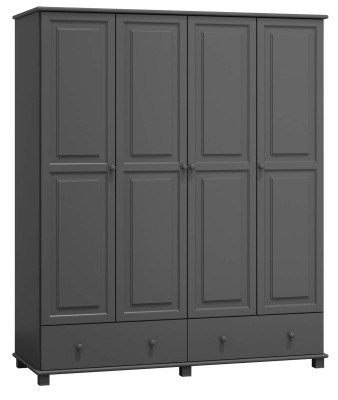 Szafa sosnowa 4D nr5 S180 szara