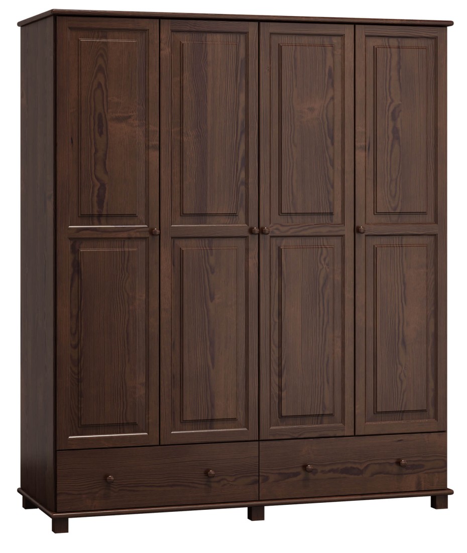 Szafa sosnowa 4D nr5 S180 orzech