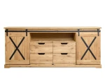 Komoda Dębowa Loftowa X-oak nr 4