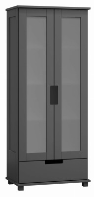 Witryna nr12 Modern s80 szara