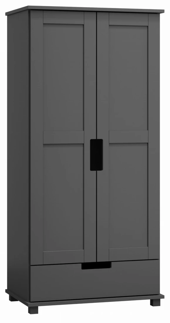 Szafa nr7 Modern 80 wieszak szara