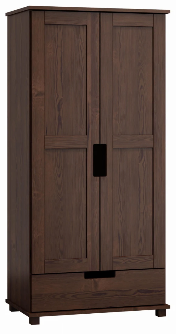 Szafa nr7 Modern 80 wieszak orzech
