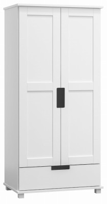Szafa nr7 Modern 90 wieszak/półki biała