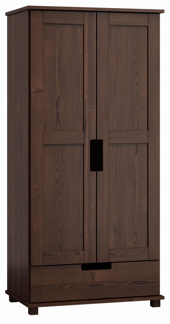 Szafa nr7 Modern 100 wieszak orzech