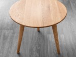 Stolik kawowy okrągły 60cm Reno dąb naturalny