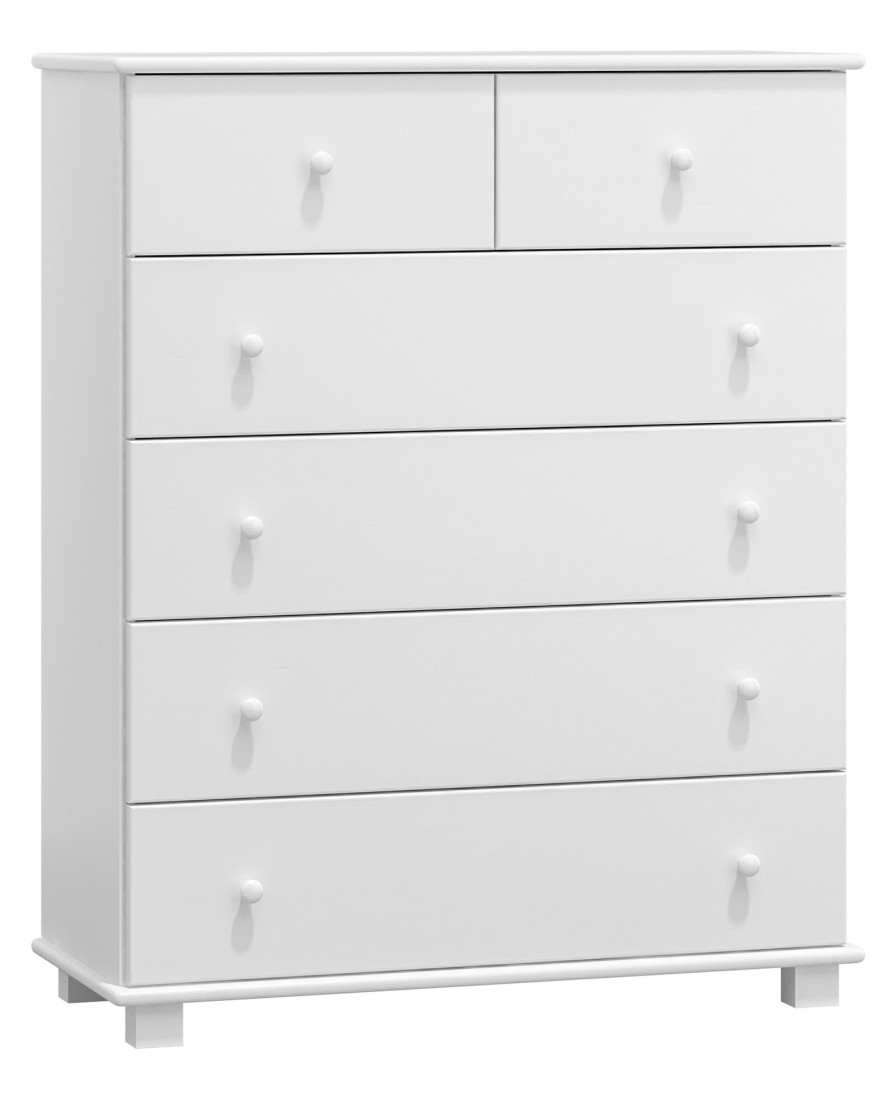Komoda sosnowa drewniana nr10 g42 biała