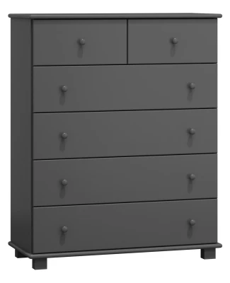 Komoda sosnowa drewniana nr10 g47 szara
