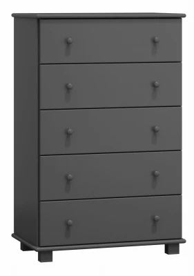 Komoda sosnowa drewniana nr11 g47 szara