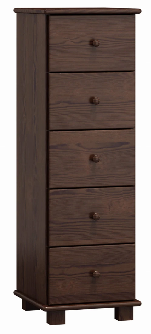 Komoda sosnowa drewniana nr24 g47 orzech