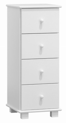 Komoda drewniana sosnowa nr33 g47 szuflady biała