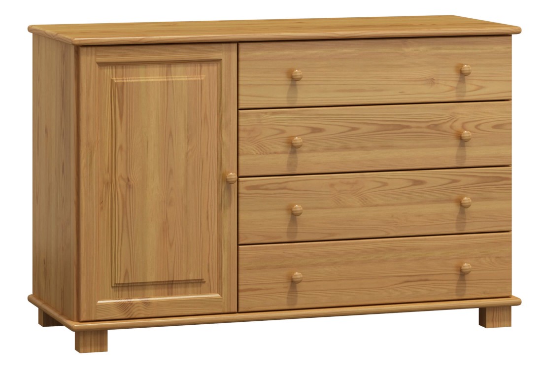 Komoda sosnowa drewniana nr34 g42 olcha