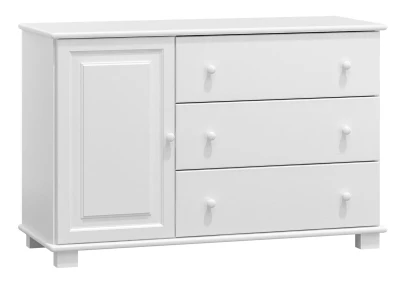 Komoda drewniana sosnowa nr35 g47 biała